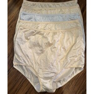 LOT OF 5 🌸 Dixie Belle Assorted Nylon Size 10 Scalloped Leg Panty 719 Velrose